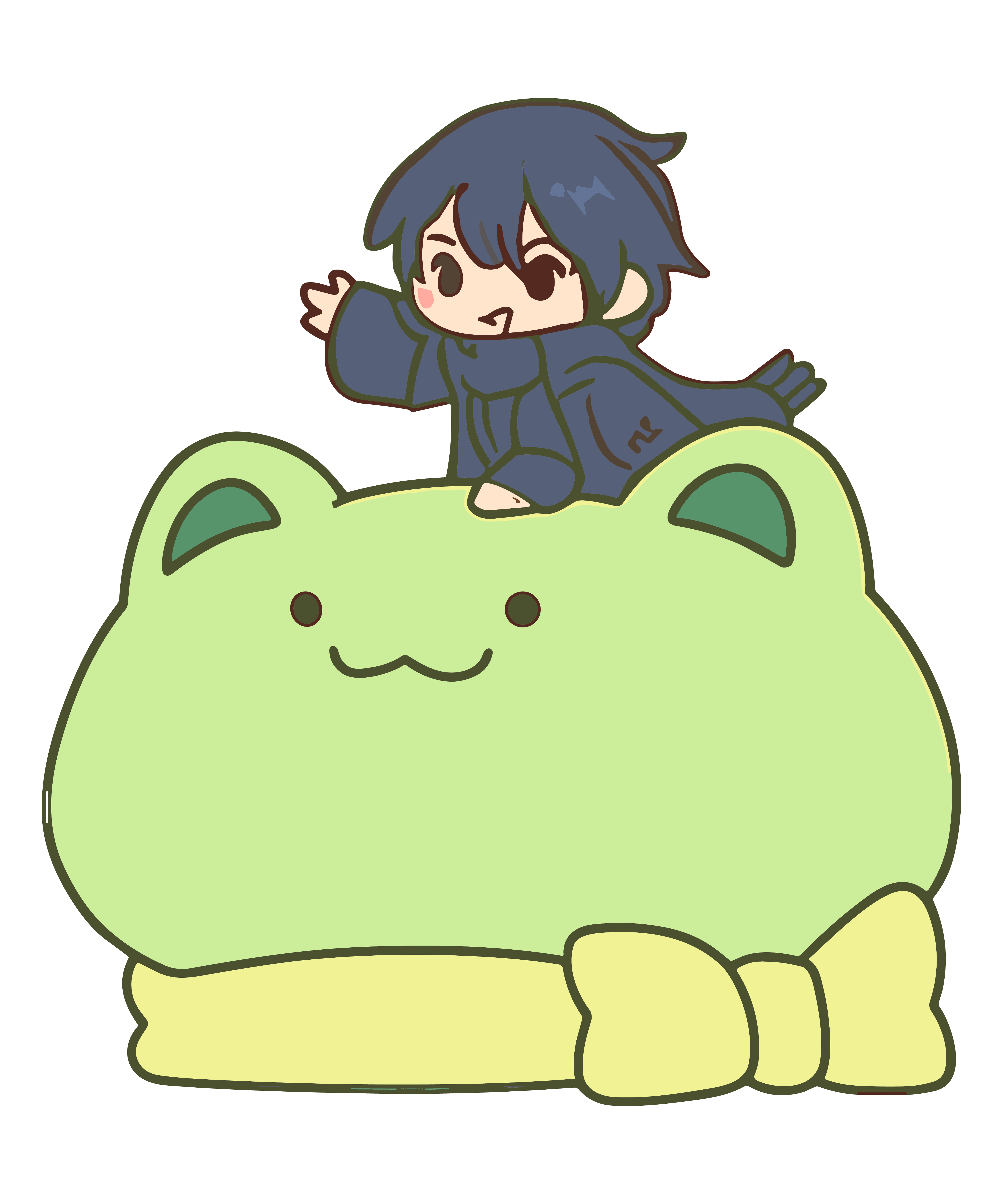 Pillow Frog Bite Club